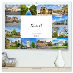 Kassel Stadtansichten (hochwertiger Premium Wandkalender 2025 DIN A2 quer), Kunstdruck in Hochglanz - Calvendo;Meutzner, Dirk