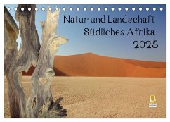 Natur und Landschaft. Südliches Afrika 2025 (Tischkalender 2025 DIN A5 quer), CALVENDO Monatskalender