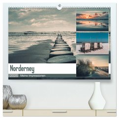Mein Jahr auf Norderney (hochwertiger Premium Wandkalender 2025 DIN A2 quer), Kunstdruck in Hochglanz
