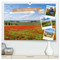 Die Uckermark - Eine Reise durch die Toskana des Nordens (hochwertiger Premium Wandkalender 2025 DIN A2 quer), Kunstdruck in Hochglanz