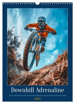 Downhill Adrenaline (Wall Calendar 2025 DIN A3 portrait), CALVENDO 12 Month Wall Calendar