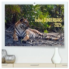 Indien Sunderbans (hochwertiger Premium Wandkalender 2025 DIN A2 quer), Kunstdruck in Hochglanz
