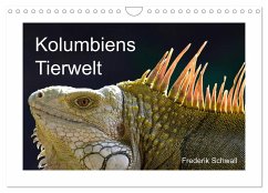 Kolumbiens Tierwelt (Wandkalender 2025 DIN A4 quer), CALVENDO Monatskalender - Calvendo;Schwall, neptunocolombia.travel, Frederik