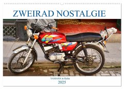 Zweirad Nostalgie - YAMAHA in Kuba (Wandkalender 2025 DIN A2 quer), CALVENDO Monatskalender