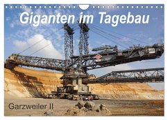 Giganten im Tagebau Garzweiler II (Wandkalender 2025 DIN A4 quer), CALVENDO Monatskalender