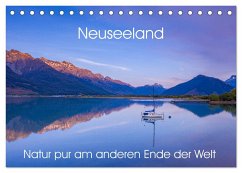 Neuseeland - Natur pur am anderen Ende der Welt (Tischkalender 2025 DIN A5 quer), CALVENDO Monatskalender - Calvendo;Schürholz, Peter