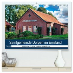 Samtgemeinde Dörpen im Emsland (hochwertiger Premium Wandkalender 2025 DIN A2 quer), Kunstdruck in Hochglanz - Calvendo;Kleemann, Claudia