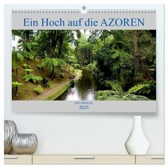 São Miguel Ein Hoch auf die Azoren (hochwertiger Premium Wandkalender 2025 DIN A2 quer), Kunstdruck in Hochglanz