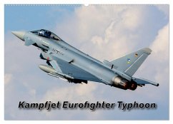 Kampfjet Eurofighter Typhoon (Wandkalender 2025 DIN A2 quer), CALVENDO Monatskalender