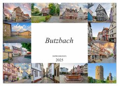 Butzbach Impressionen (Wandkalender 2025 DIN A2 quer), CALVENDO Monatskalender