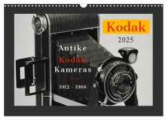 KODAK Antike Kameras 1912 - 1968 (Wandkalender 2025 DIN A3 quer), CALVENDO Monatskalender - Calvendo;Fraatz, Werner Plösser, Barbara