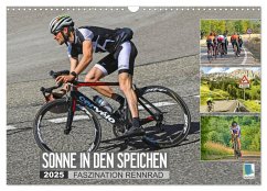 Sonne in den Speichen - Faszination Rennrad (Wandkalender 2025 DIN A3 quer), CALVENDO Monatskalender