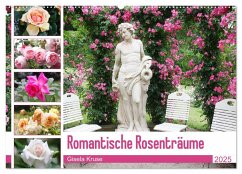 Romantische Rosenträume (Wandkalender 2025 DIN A2 quer), CALVENDO Monatskalender - Calvendo;Kruse, Gisela