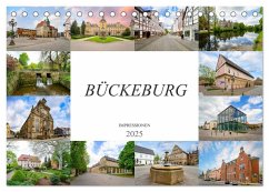 Bückeburg Impressionen (Tischkalender 2025 DIN A5 quer), CALVENDO Monatskalender - Calvendo;Meutzner, Dirk