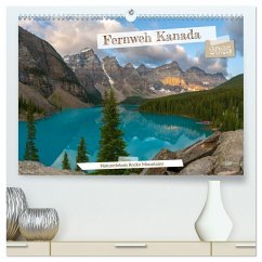 Fernweh Kanada - Naturerlebnis Rocky Mountains (hochwertiger Premium Wandkalender 2025 DIN A2 quer), Kunstdruck in Hochglanz
