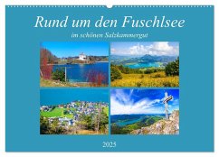 Rund um den Fuschlsee (Wandkalender 2025 DIN A2 quer), CALVENDO Monatskalender - Calvendo;Kramer, Christa