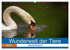 Wunderwelt der Tiere - Deutschland (Wandkalender 2025 DIN A2 quer), CALVENDO Monatskalender