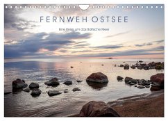 Fernweh Ostsee (Wandkalender 2025 DIN A4 quer), CALVENDO Monatskalender - Calvendo;Schadowski, Bernd