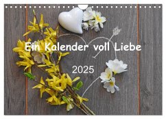 Ein Kalender voll Liebe (Wandkalender 2025 DIN A4 quer), CALVENDO Monatskalender