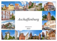 Aschaffenburg Impressionen (Wandkalender 2025 DIN A3 quer), CALVENDO Monatskalender