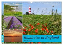 Rundreise in England (Wandkalender 2025 DIN A3 quer), CALVENDO Monatskalender