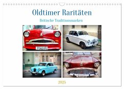 Oldtimer Raritäten - Britische Traditionsmarken (Wandkalender 2025 DIN A3 quer), CALVENDO Monatskalender