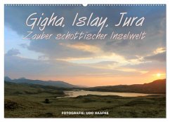 Gigha, Islay, Jura - Zauber schottischer Inselwelt (Wandkalender 2025 DIN A2 quer), CALVENDO Monatskalender - Calvendo;Haafke, www.die-fotos.de, Udo