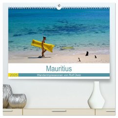 Mauritius - Wanderimpressionen von Rolf Dietz (hochwertiger Premium Wandkalender 2025 DIN A2 quer), Kunstdruck in Hochglanz