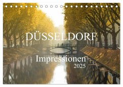 Düsseldorf Impressionen (Tischkalender 2025 DIN A5 quer), CALVENDO Monatskalender - Calvendo;pixs:sell
