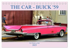 THE CAR - Buick '59 - Ein Traum in Pink (Tischkalender 2025 DIN A5 quer), CALVENDO Monatskalender