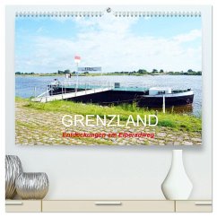 GRENZLAND - Entdeckungen am Elberadweg (hochwertiger Premium Wandkalender 2025 DIN A2 quer), Kunstdruck in Hochglanz - Calvendo;Gerstner, Wolfgang