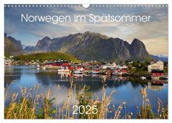 Norwegen im Spätsommer (Wandkalender 2025 DIN A3 quer), CALVENDO Monatskalender