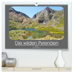 Die wilden Pyrenäen (hochwertiger Premium Wandkalender 2025 DIN A2 quer), Kunstdruck in Hochglanz - Calvendo;Schwarzfischer, Miriam