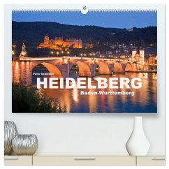 Heidelberg - Baden-Württemberg (hochwertiger Premium Wandkalender 2025 DIN A2 quer), Kunstdruck in Hochglanz