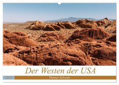 Der Westen der USA (Wandkalender 2025 DIN A2 quer), CALVENDO Monatskalender