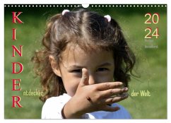 Kinder. Entdecker der Welt (Wandkalender 2025 DIN A3 quer), CALVENDO Monatskalender