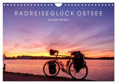 Radreiseglück Ostsee (Wandkalender 2025 DIN A4 quer), CALVENDO Monatskalender - Calvendo;Schadowski, Bernd