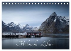 Malerische Lofoten (Tischkalender 2025 DIN A5 quer), CALVENDO Monatskalender