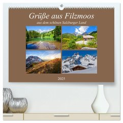 Grüße aus Filzmoos (hochwertiger Premium Wandkalender 2025 DIN A2 quer), Kunstdruck in Hochglanz