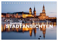 Deutsche Stadtansichten (Tischkalender 2025 DIN A5 quer), CALVENDO Monatskalender - Calvendo;Schickert, Peter
