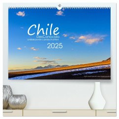 Chile DesConocido (hochwertiger Premium Wandkalender 2025 DIN A2 quer), Kunstdruck in Hochglanz