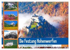 Die Festung Hohenwerfen (Wandkalender 2025 DIN A2 quer), CALVENDO Monatskalender