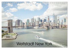 Weltstadt New York (Wandkalender 2025 DIN A4 quer), CALVENDO Monatskalender