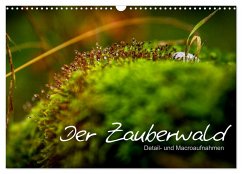 Der Zauberwald - Detailaufnahmen (Wandkalender 2025 DIN A3 quer), CALVENDO Monatskalender