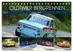OLDTIMER BERGRENNEN - Kleine Flitzer (Tischkalender 2025 DIN A5 quer), CALVENDO Monatskalender - Calvendo;Laue, Ingo