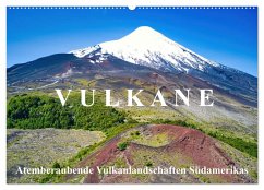 VULKANE: Atemberaubende Vulkanlandschaften Südamerikas (Wandkalender 2025 DIN A2 quer), CALVENDO Monatskalender - Calvendo;Kurz, Michael
