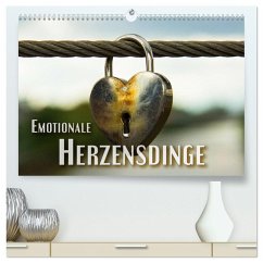 Emotionale Herzensdinge (hochwertiger Premium Wandkalender 2025 DIN A2 quer), Kunstdruck in Hochglanz