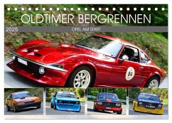 OLDTIMER BERGRENNEN - OPEL AM START (Tischkalender 2025 DIN A5 quer), CALVENDO Monatskalender