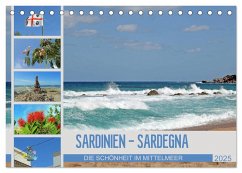 SARDINIEN - SARDEGNA (Tischkalender 2025 DIN A5 quer), CALVENDO Monatskalender