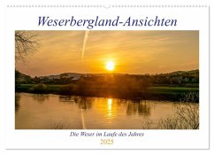 Weserberglandansichten (Wandkalender 2025 DIN A2 quer), CALVENDO Monatskalender - Calvendo;Weserbergland, Fotografiecentrum